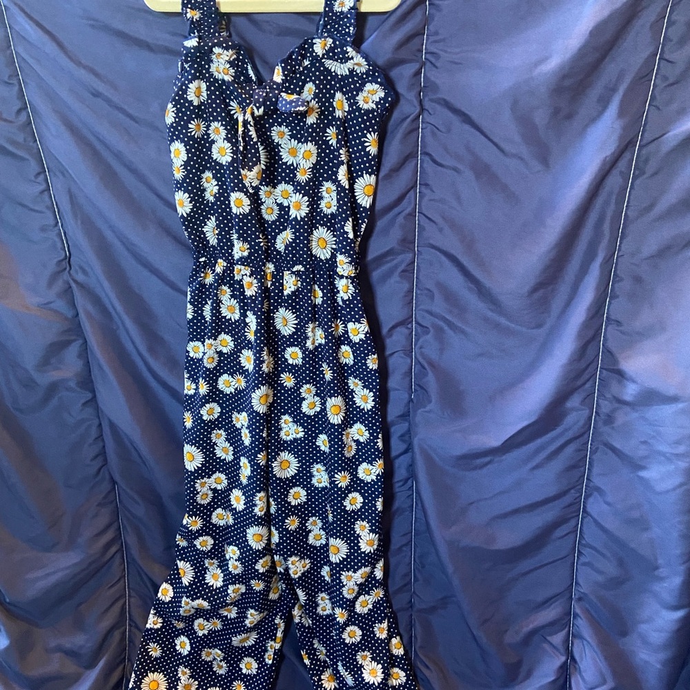 Floral Navy Jumpsuit by Jenna & Jesse